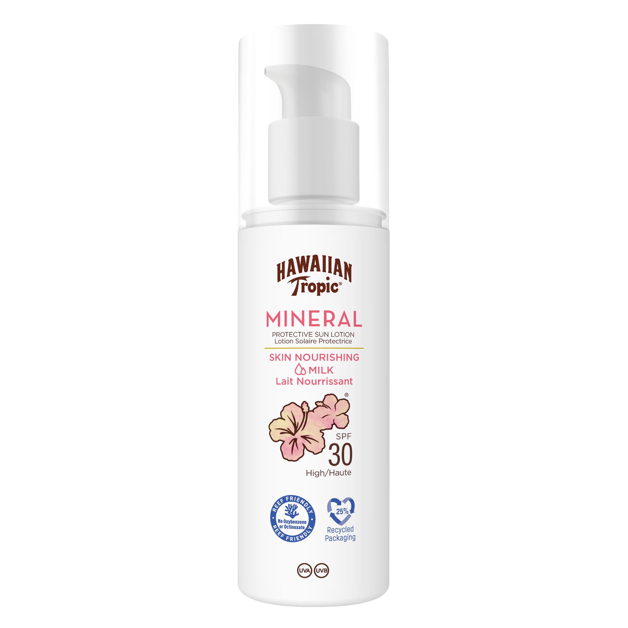 HAWAIIAN TROPIC MINERAL SUNMILK LOTION SPF30