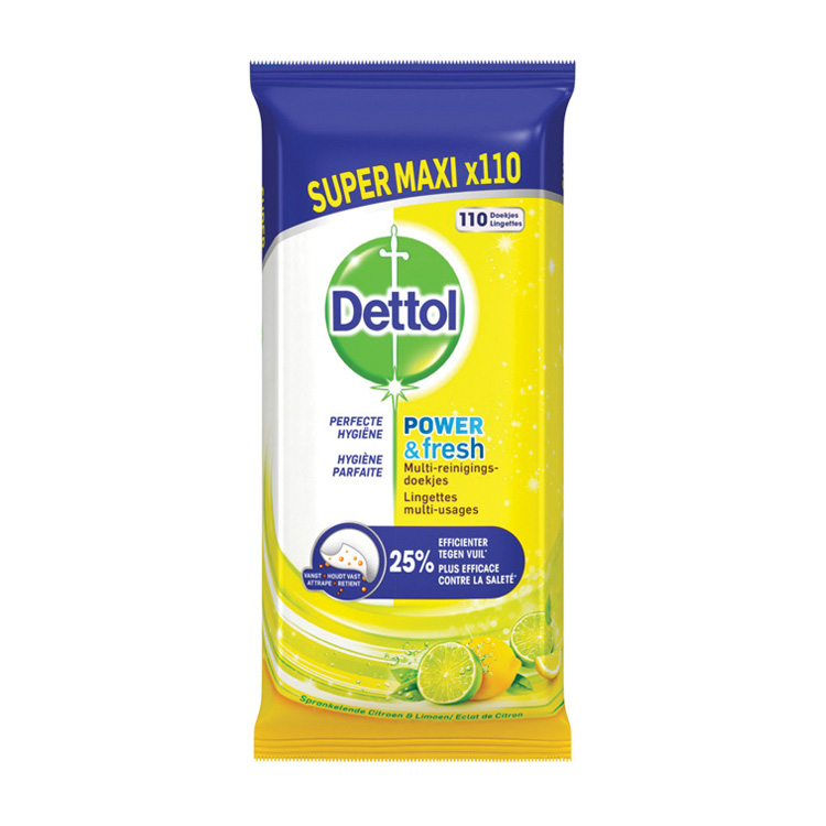 DETTOL MULTI REINIGINGS MAXI DOEKJES CITROEN