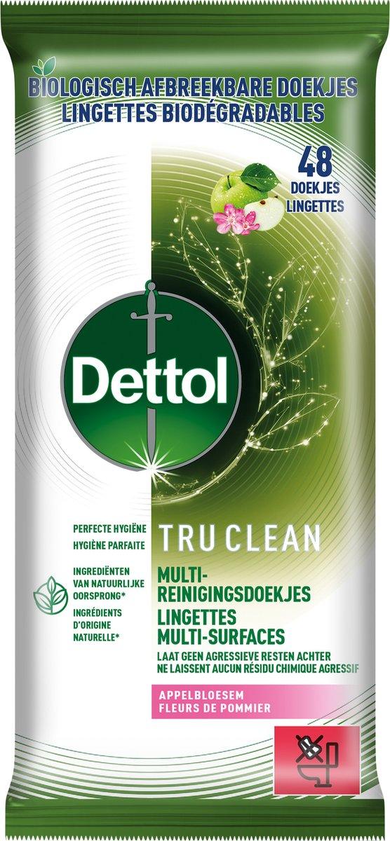 DETTOL MULTI REINIGINGS DOEKJES TRU CLEAN APPLEBLOSSOM