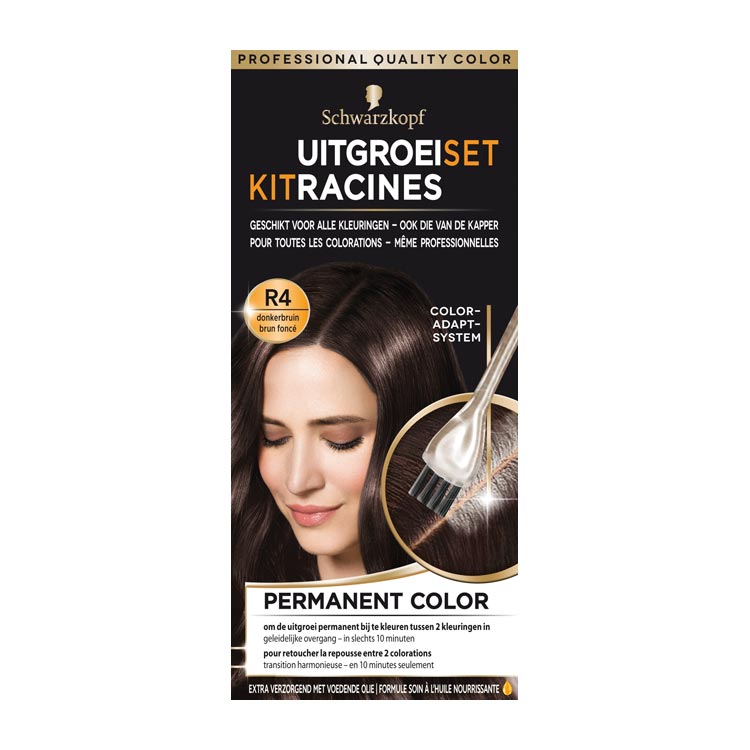 SCHWARZKOPF UITGROEISET DONKERBRUIN