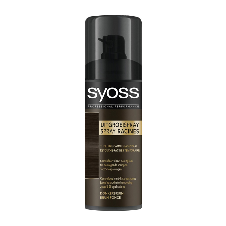 SYOSS UITGROEISPRAY DONKERBRUIN