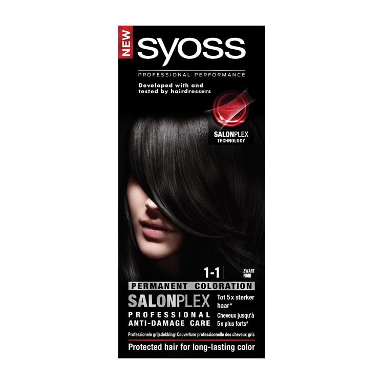 SYOSS COLORS 1-1 ZWART