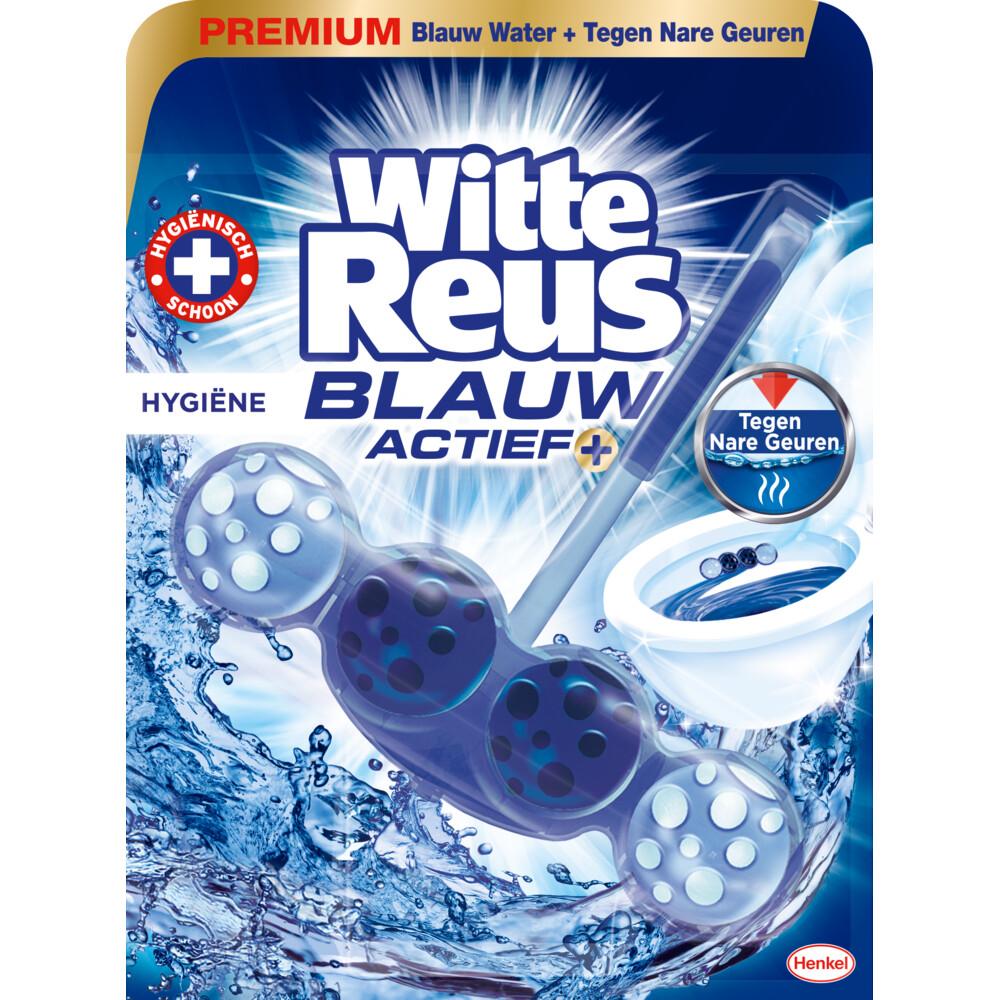 WITTE REUS WC BLOK BLAUW ACTIEF HYGIENE