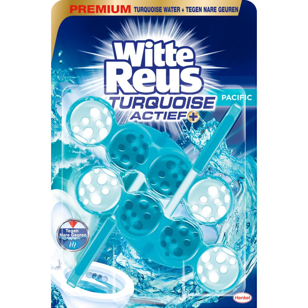 WITTE REUS WC BLOK TURQUOISE ACTIEF PACIFIC