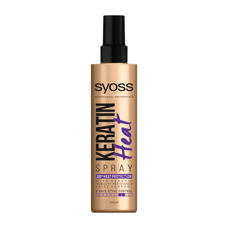 SYOSS STYL STYLING-SPRAY HEAT PROTECT KERATINE