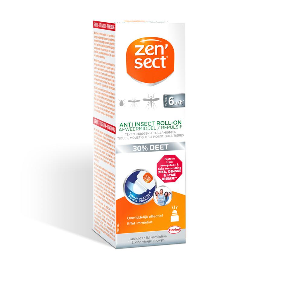 ZENSECT ANTI-INSECTEN ROLL-ON 30% DEET