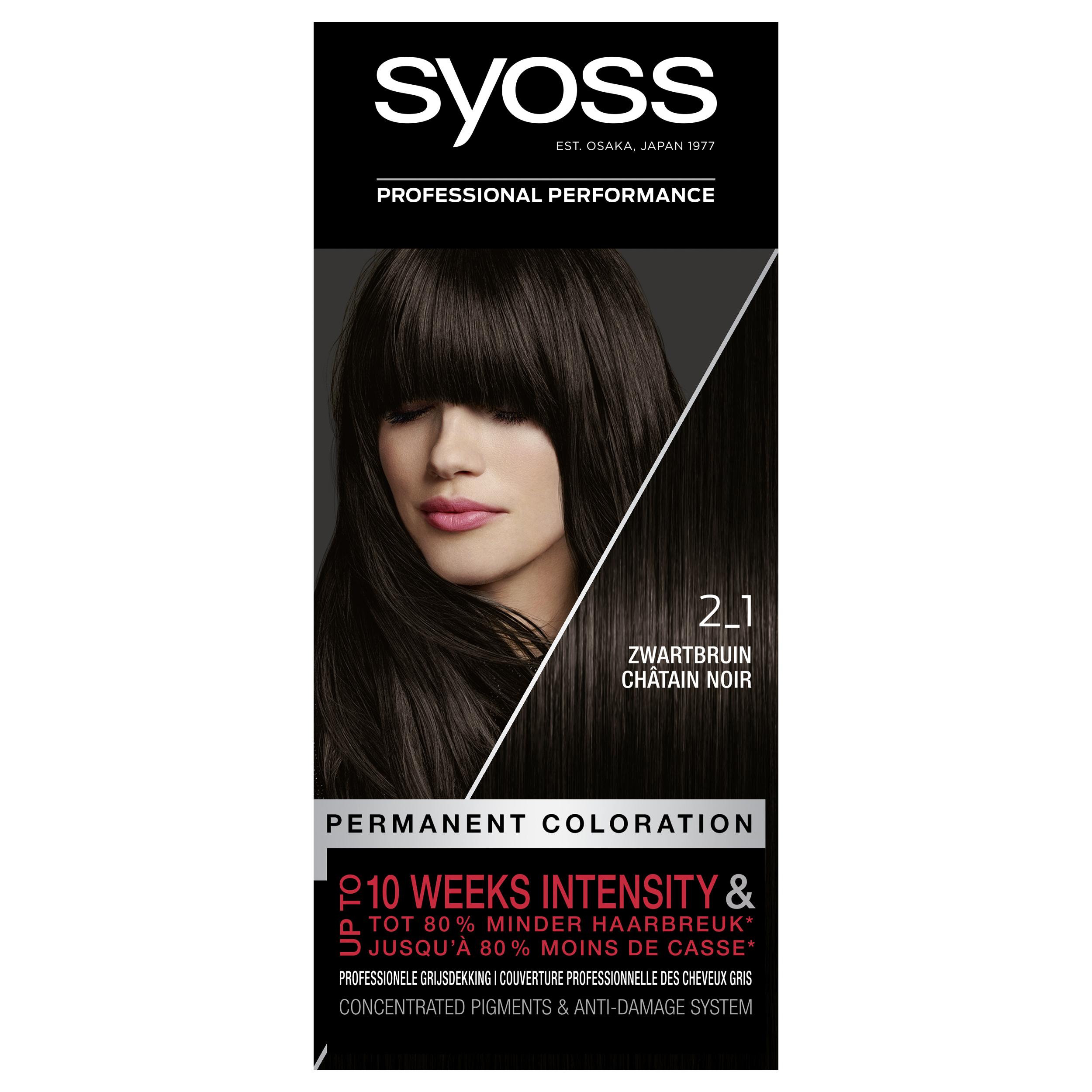 SYOSS COLOR XTREME 2-1 NATUURLIJK ZWART-BRUIN