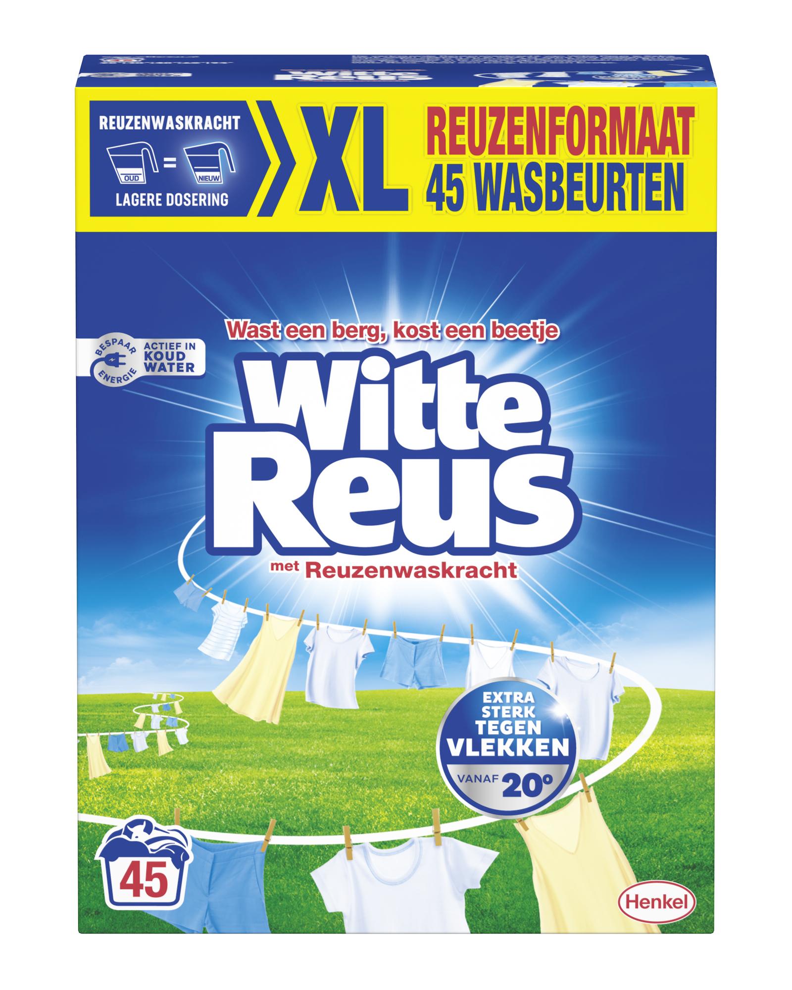 WITTE REUS WASPOEDER WITTE REUS