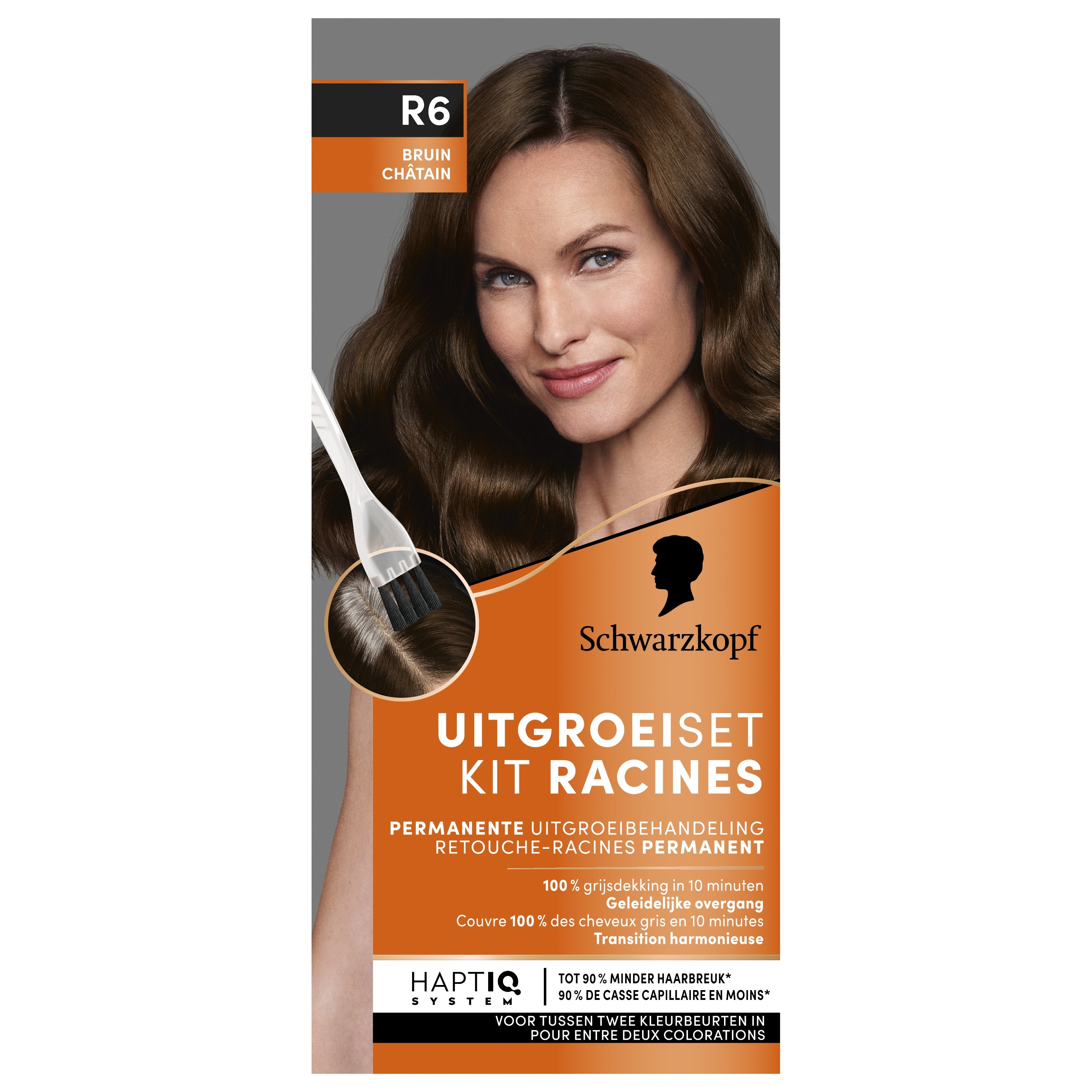 SCHWARZKOPF UITGROEISET R6 BRUIN