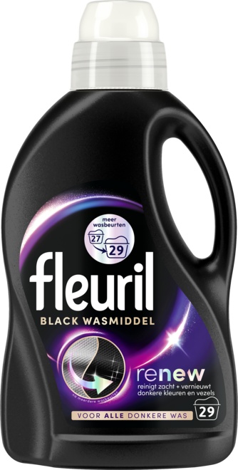 FLEURIL WASMIDDEL RENEW LIQUID BLACK