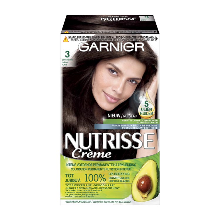 GARNIER NUTRISSE CREME 3 DONKERBRUIN