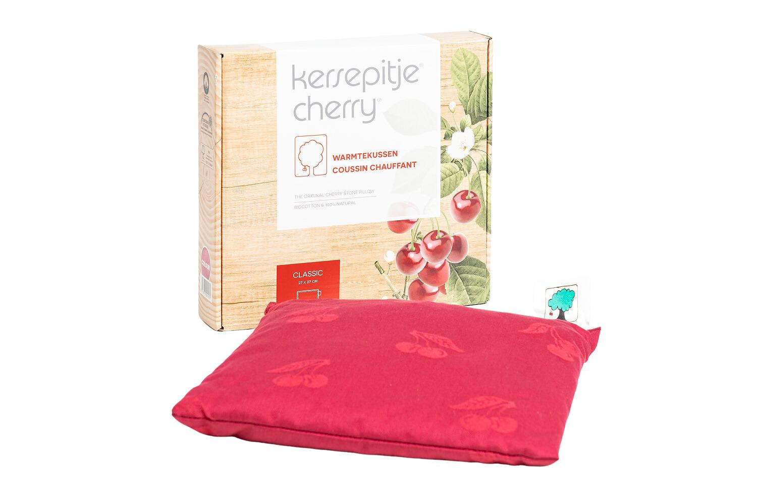 KERSEN HITTEPIT KUSSEN CLASSIC 27 X 27 CM