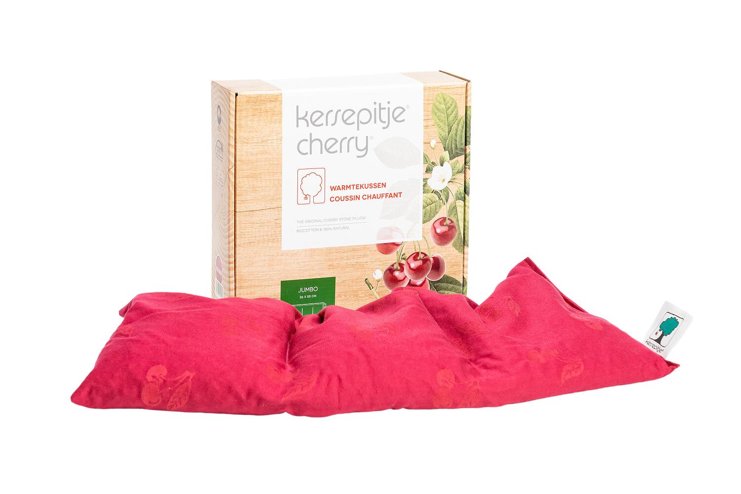 KERSEN HITTEPIT KUSSEN JUMBO 23 X 55 CM