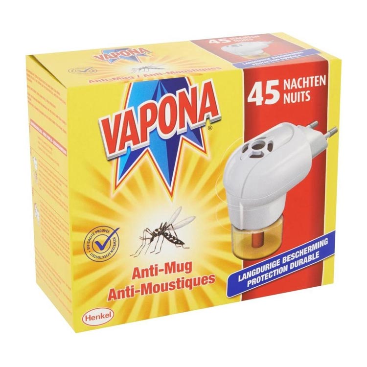 VAPONA ANTI MUG 45 NACHTEN STEKKER