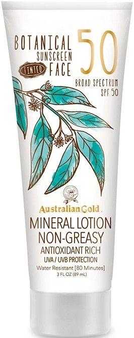 AUSTRALIAN GOLD BOTANICAL TINTED FACE-MEDIUM TAN SPF50