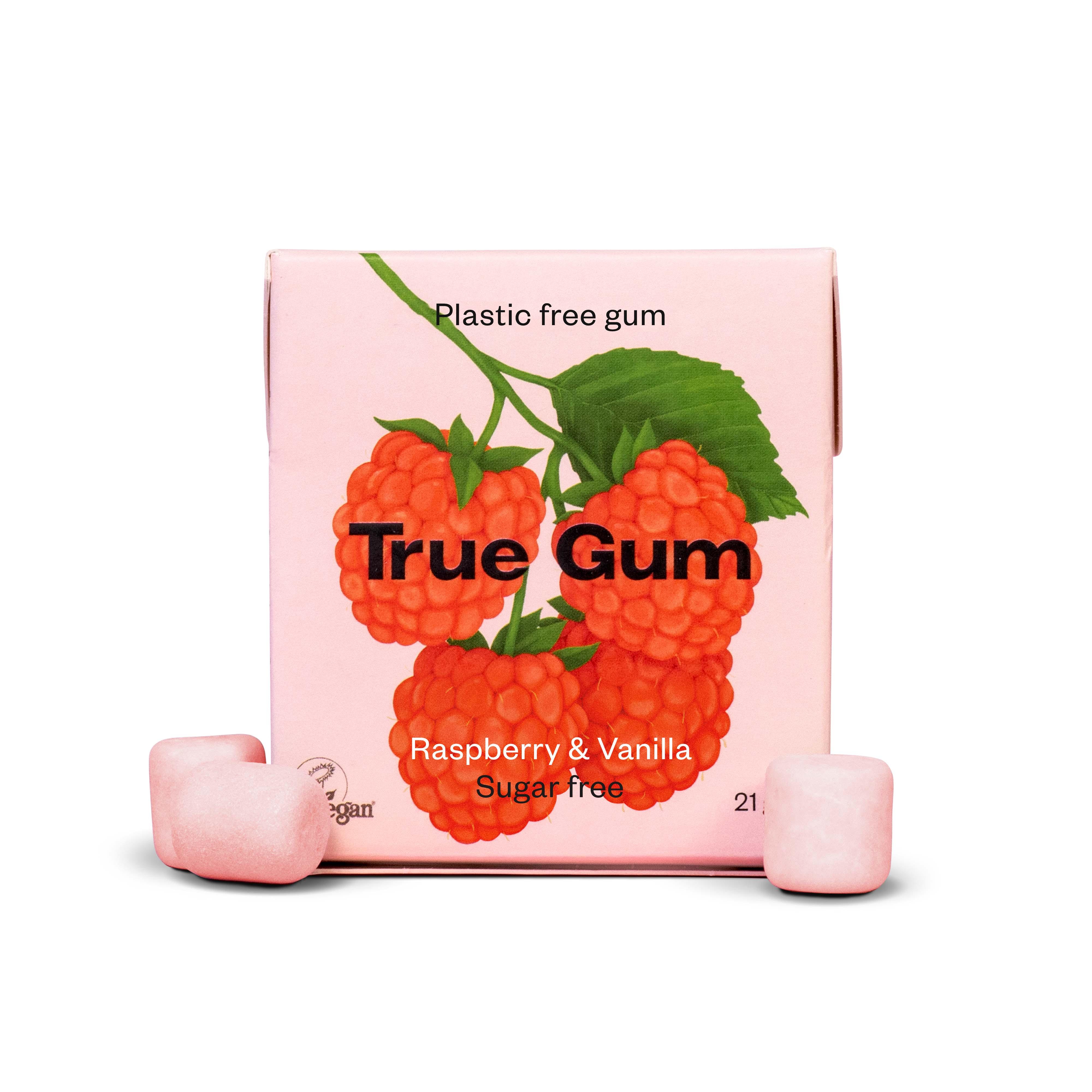 TRUE GUM RASPBERRY   VANILLA SUGARFREE