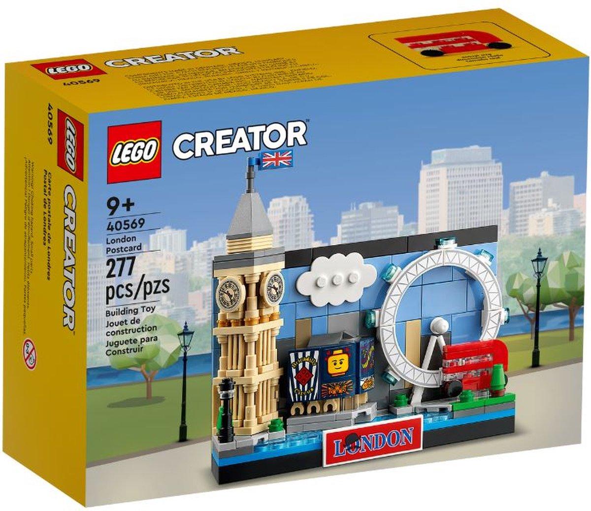 LEGO CREATOR ANSICHTKAART LONDEN 40569