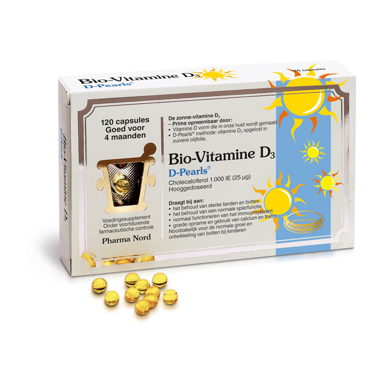 PHARMA NORD BIO VITAMINE D3 25mcg 1000ie