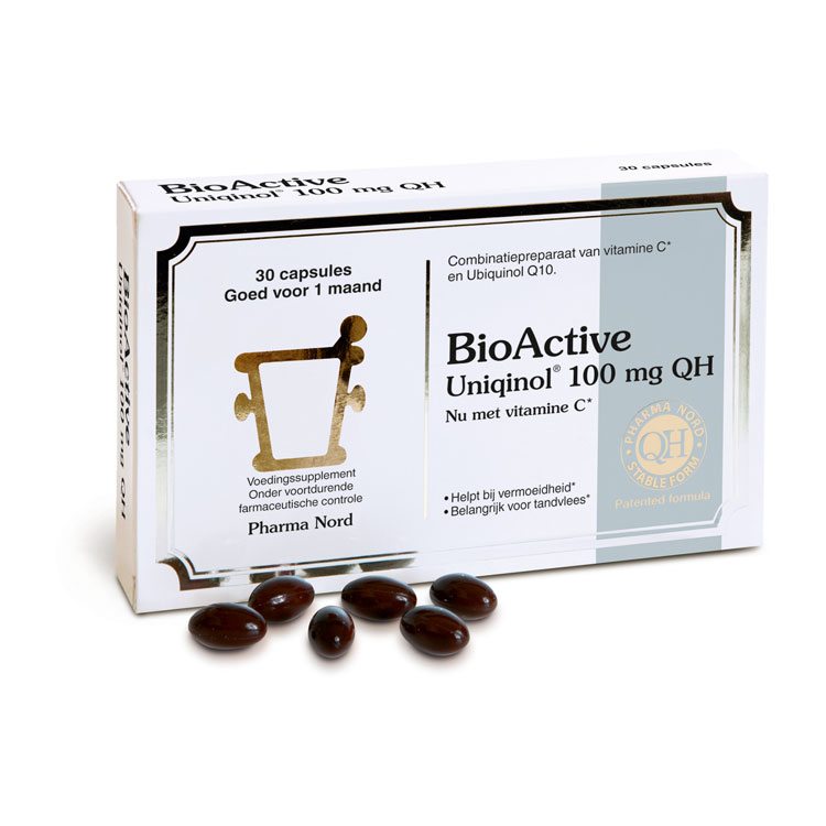 PHARMA NORD BIO ACTIVE Q10 UNIQUINOL 100MG