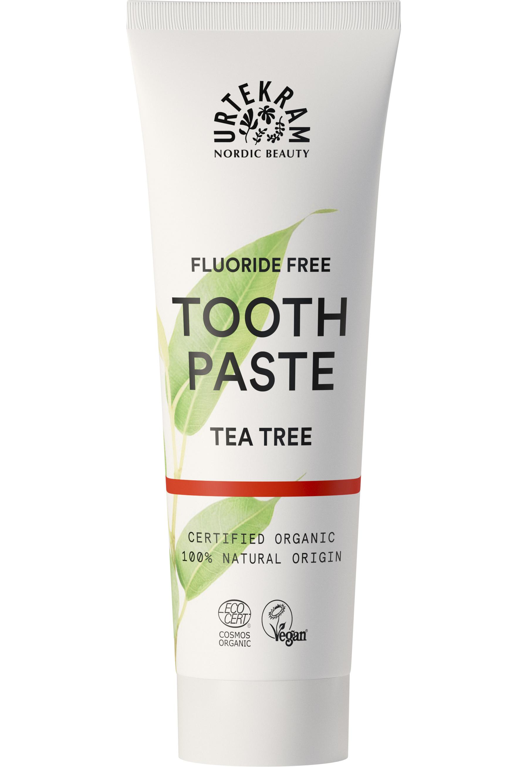 URTEKRAM TANDPASTA TEA TREE