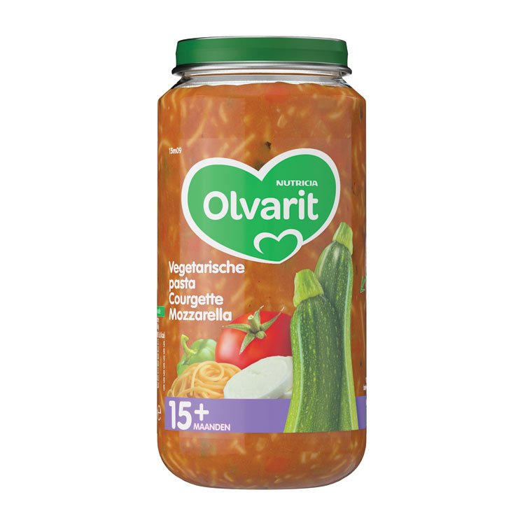 OLVARIT 15M09 VEGETARISCHE PASTA COURGETTE MOZZARELLA