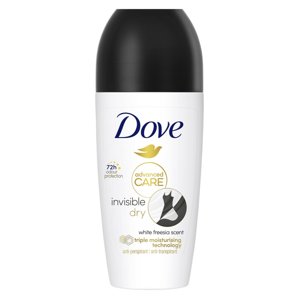 DOVE DEOROLLER ANTI PERSPIRANT INVISIBLE DRY