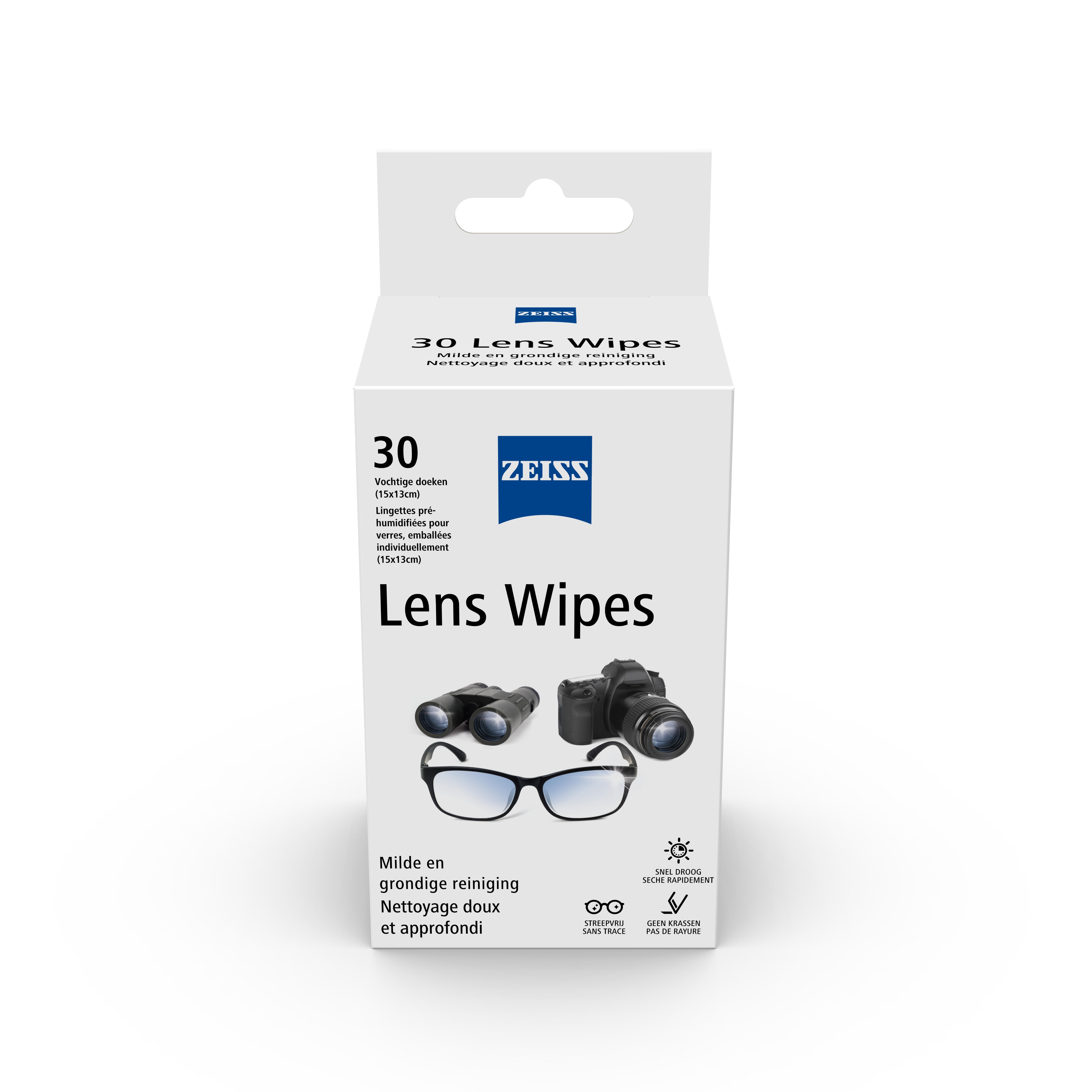 ZEISS LENS WIPES ALCOHOLFREE