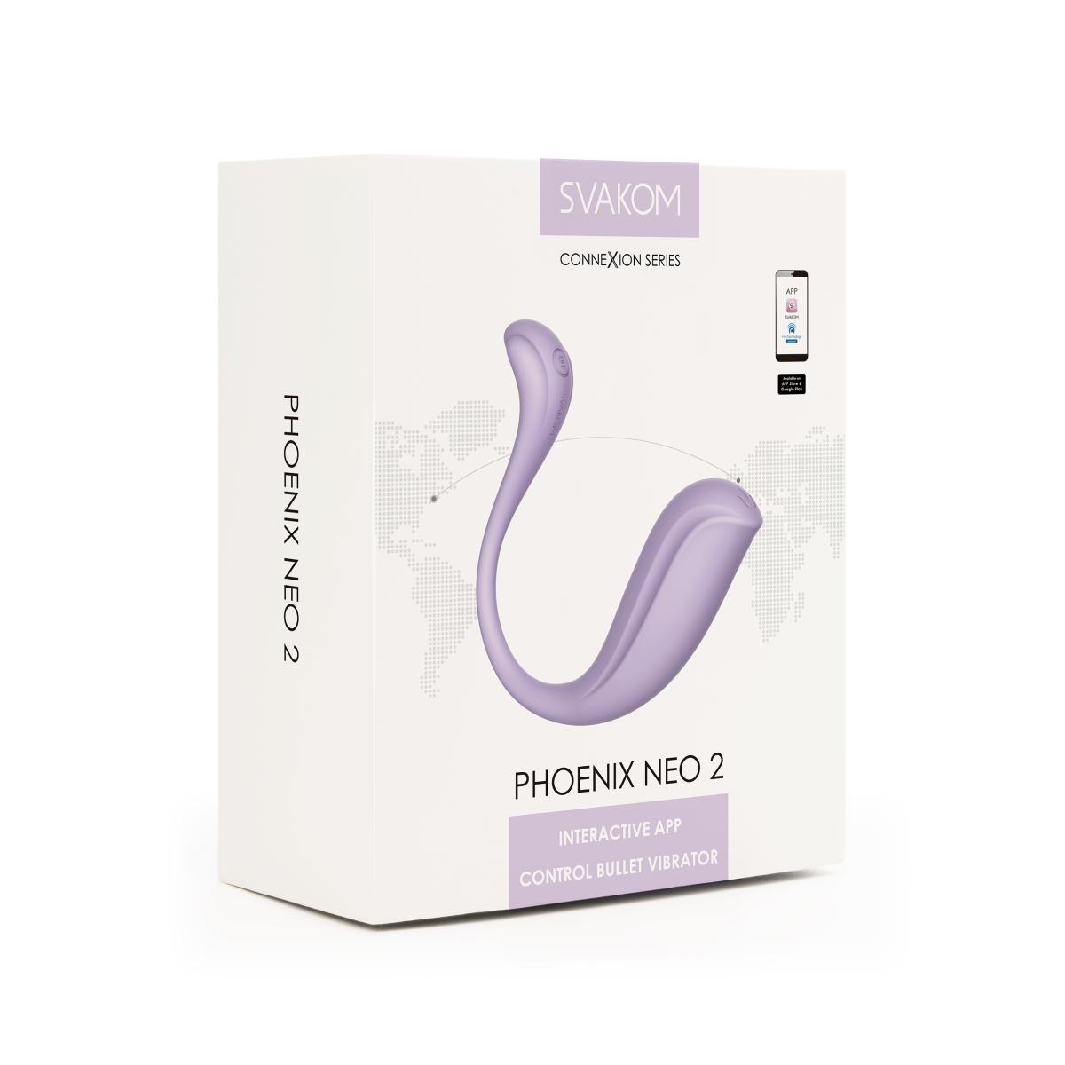 SVAKOM PHOENIX NEO 2 INTERACTIEVE BULLET VIBRATOR