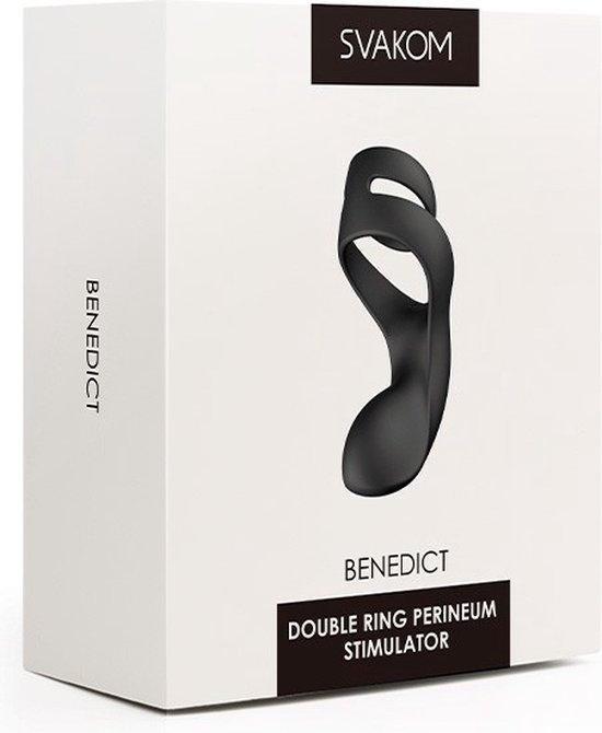 SVAKOM BENEDICT PERINEUM STIMULATOR ZWART