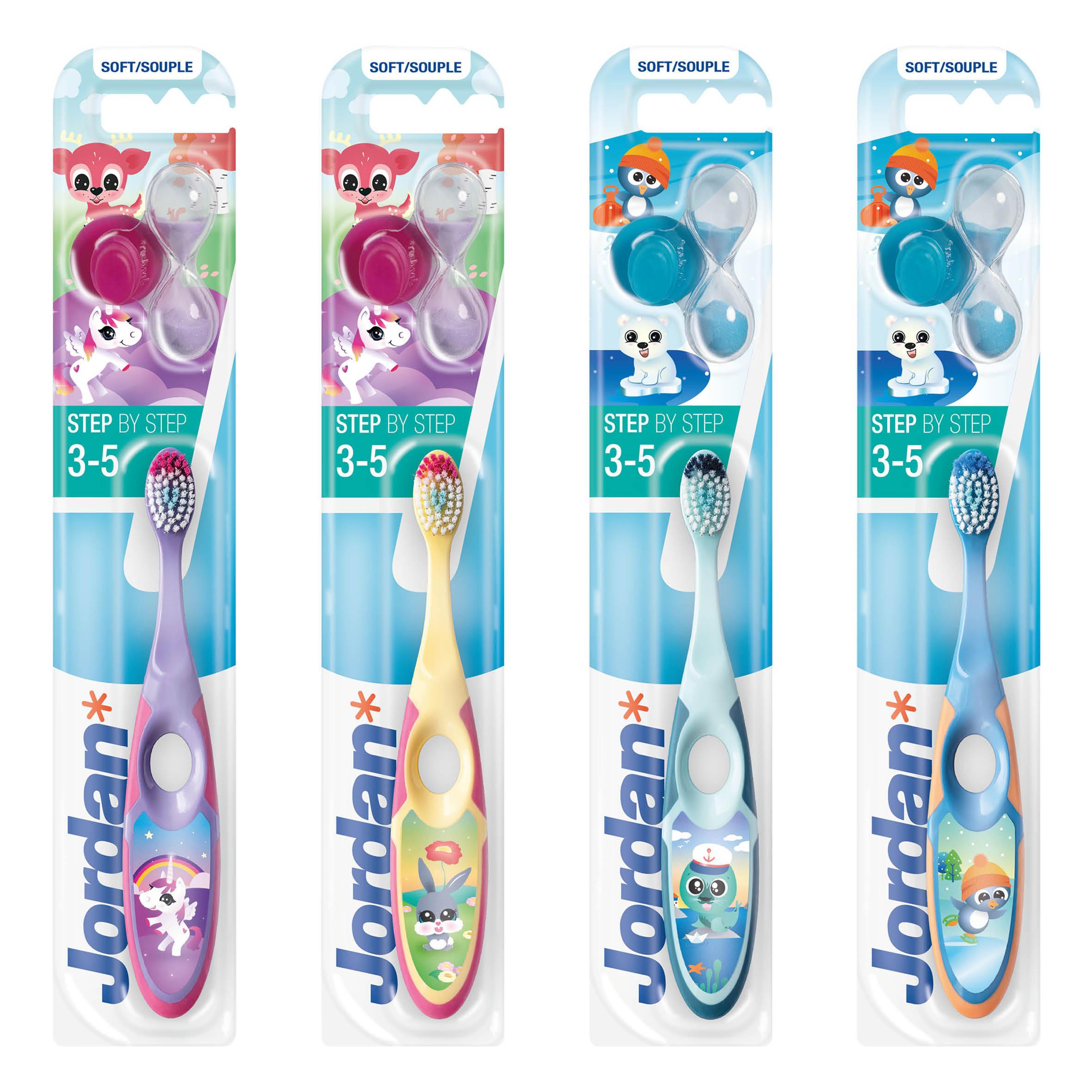 JORDAN TANDENBORSTEL STEP BY STEP 2 (3-5) (ASSORTI)