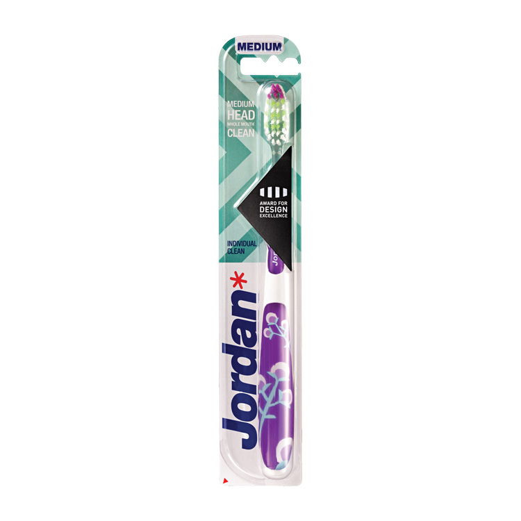 JORDAN TANDENBORSTEL INDIVIDUAL CLEAN MEDIUM