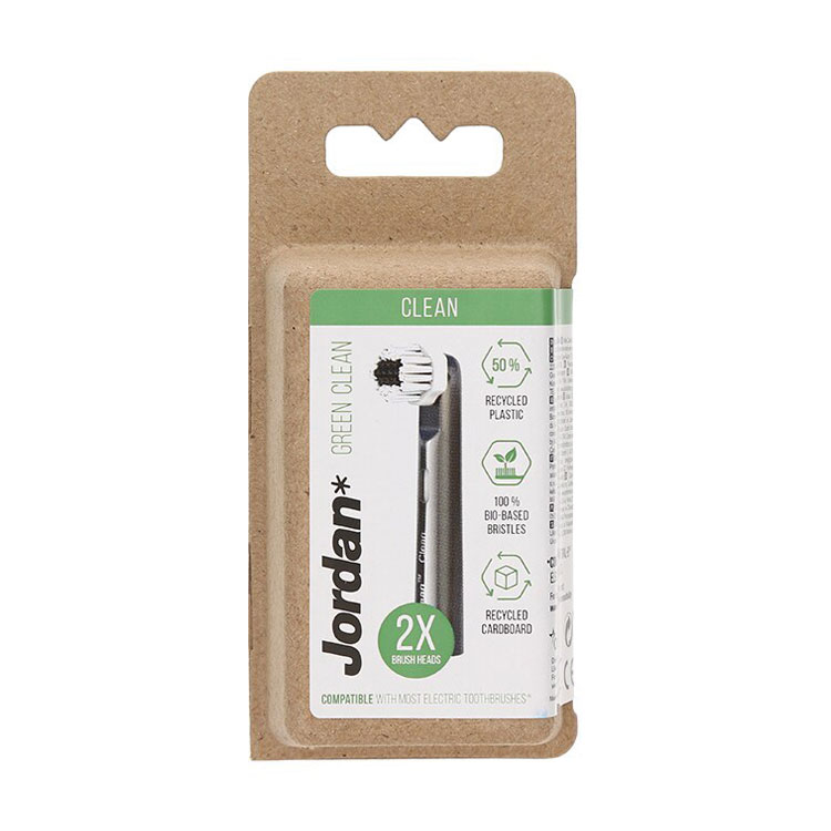 JORDAN OPZETBORSTELS GREEN  CLEAN