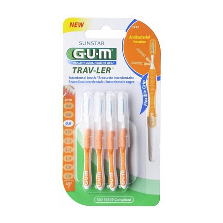 GUM RAGERS TRAV-LER ORANJE 0.9MM 1412