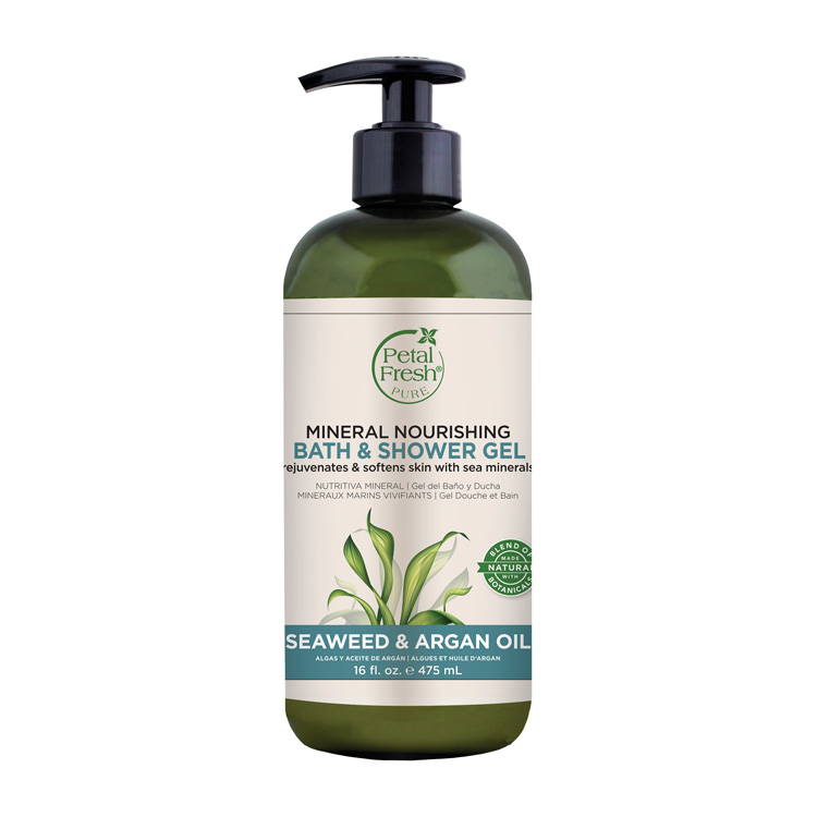 PETAL FRESH BATH   SHOWER GEL SEAWEED   ARGAN OIL