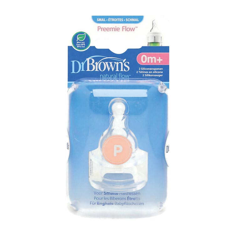 DR. BROWNS SPEEN PREMATUUR STANDAARD FLES SMALLE HALS