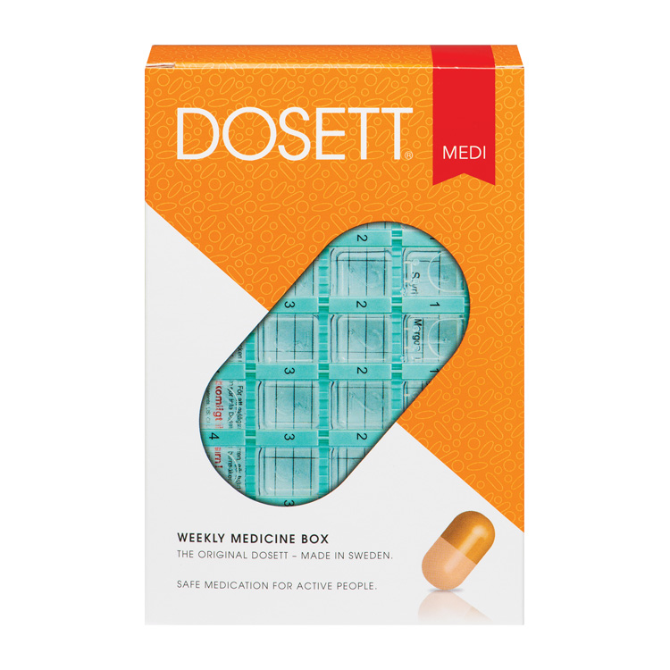 DOSETT MEDICIJN DOSEERBOX