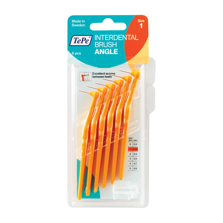 TEPE INTERDENTALE RAGER ANGLE ORANJE 0.45