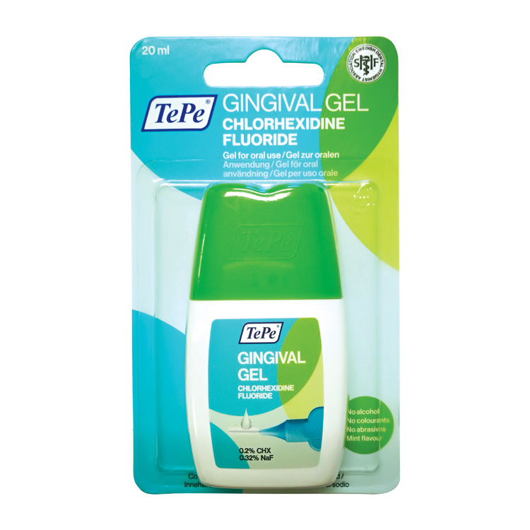 TEPE GINGIVAL GEL MET FLUORIDE   CHX