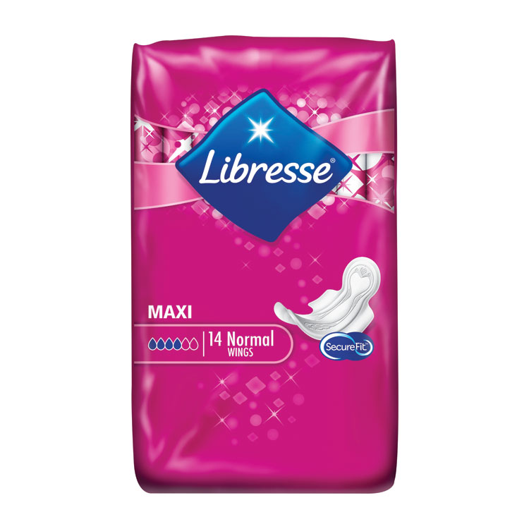 LIBRESSE MAXI  WITH WINGS