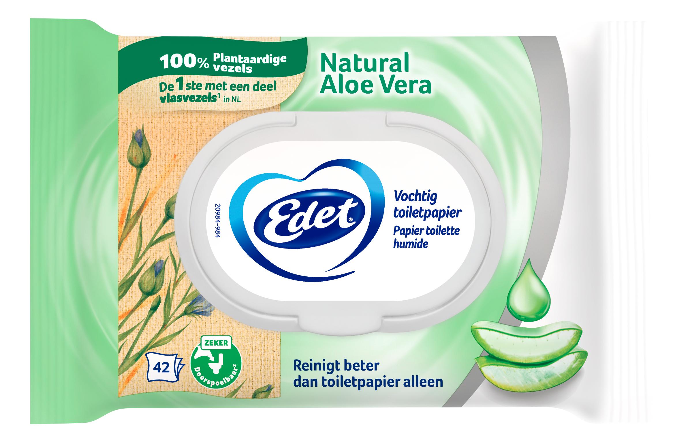 EDET VOCHTIG TOILET ALOE VERA