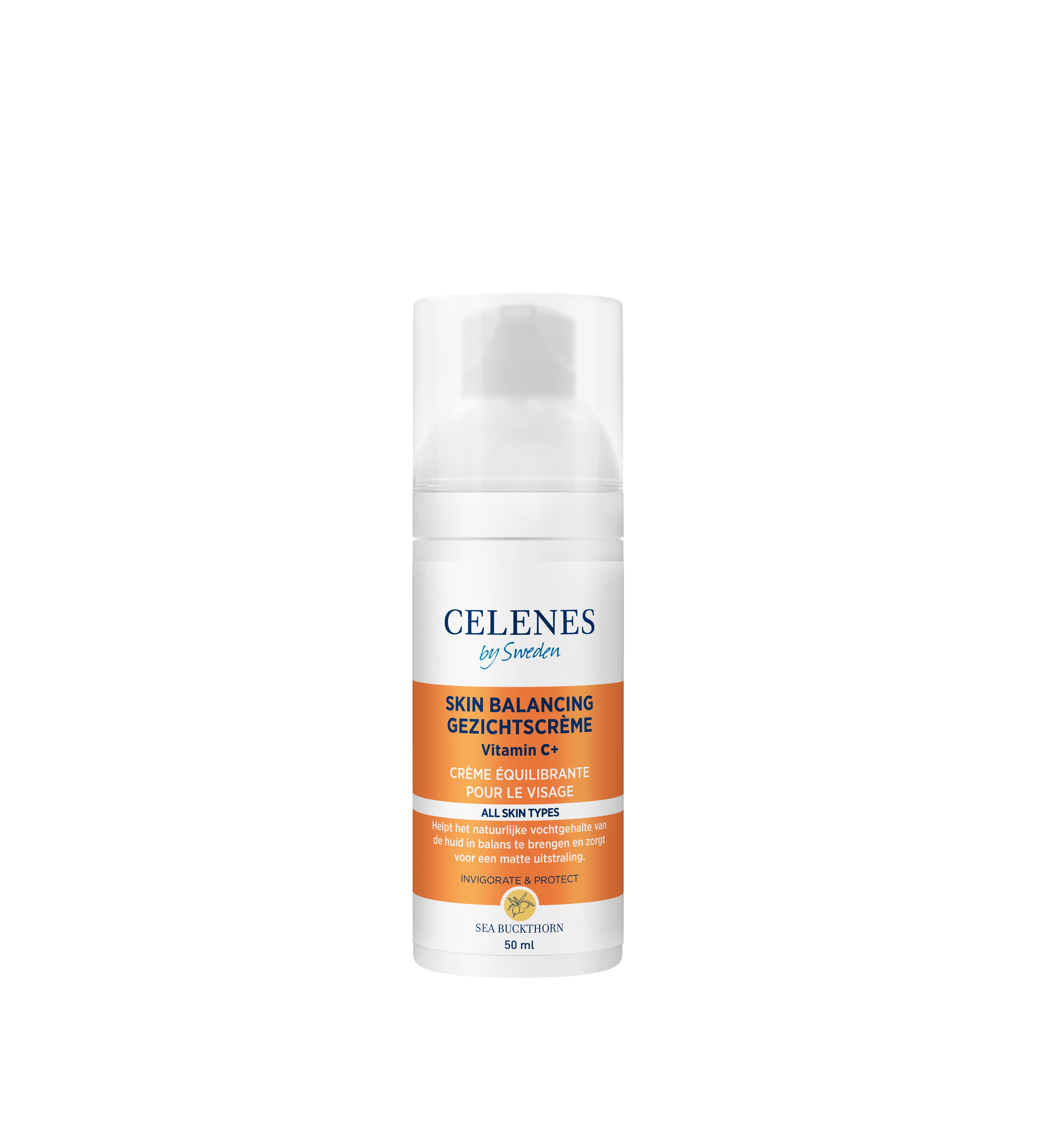 CELENES SEA BUCKTHORN BALANCING FACIAL CREAM OILY/COMB. SKIN