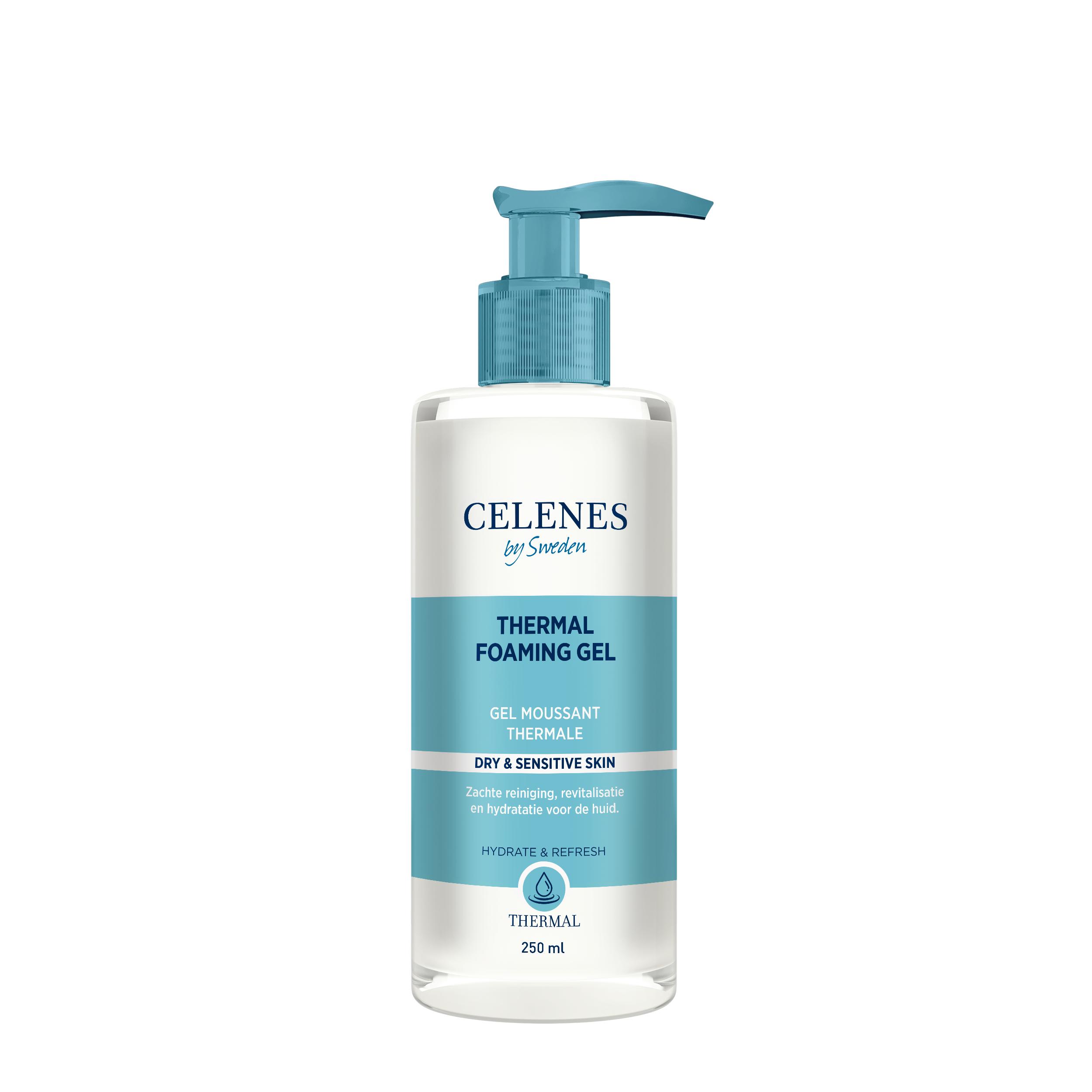 CELENES THERMAL FACE CLEANSING GEL DRY/SENSITIVE SKIN