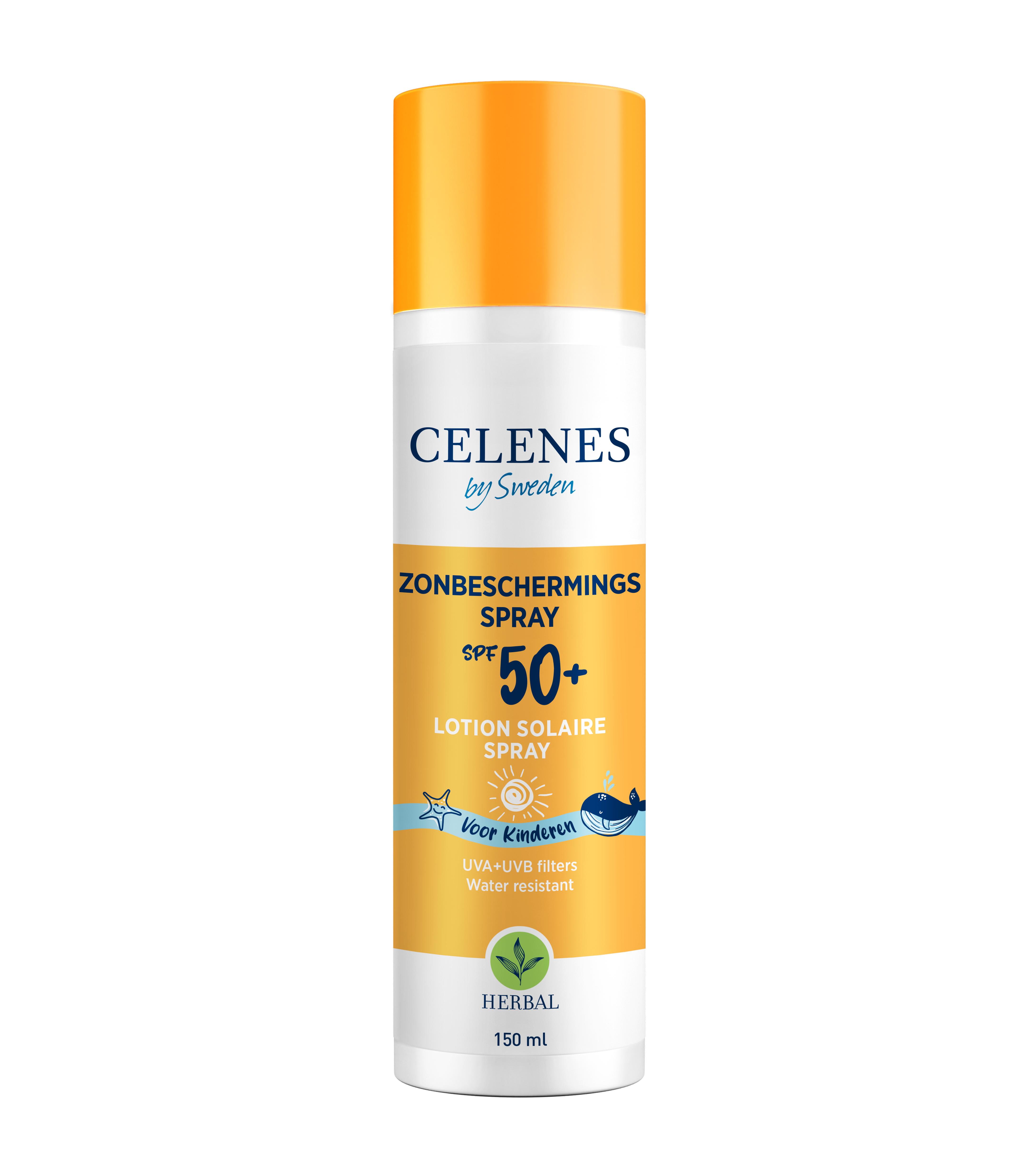 CELENES HERBAL SUNSCREEN SPRAY LOTION KIDS SPF  50