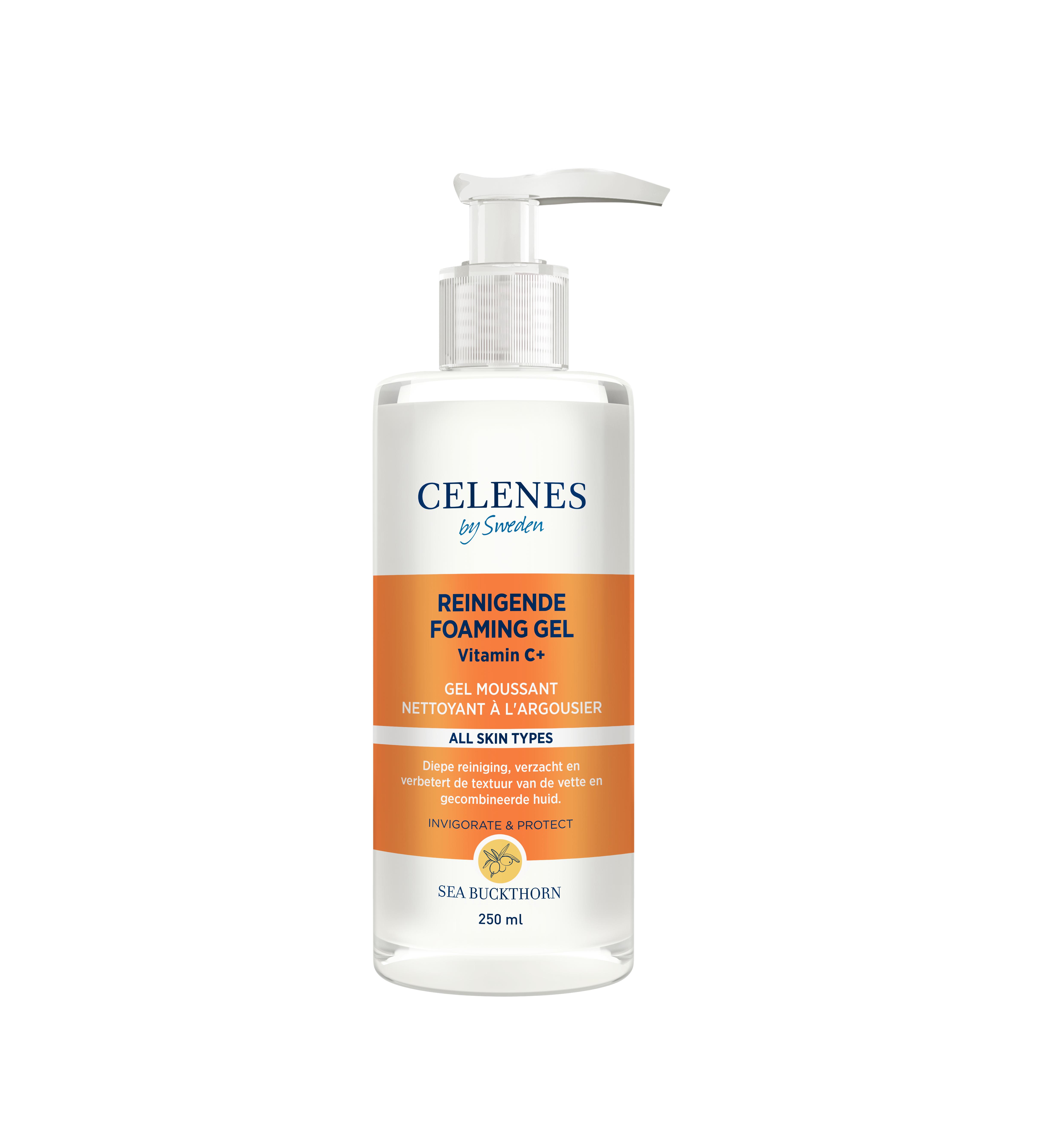 CELENES SEA BUCKTHORN CLEANSING FOAMING GEL OILY/COMB. SKIN