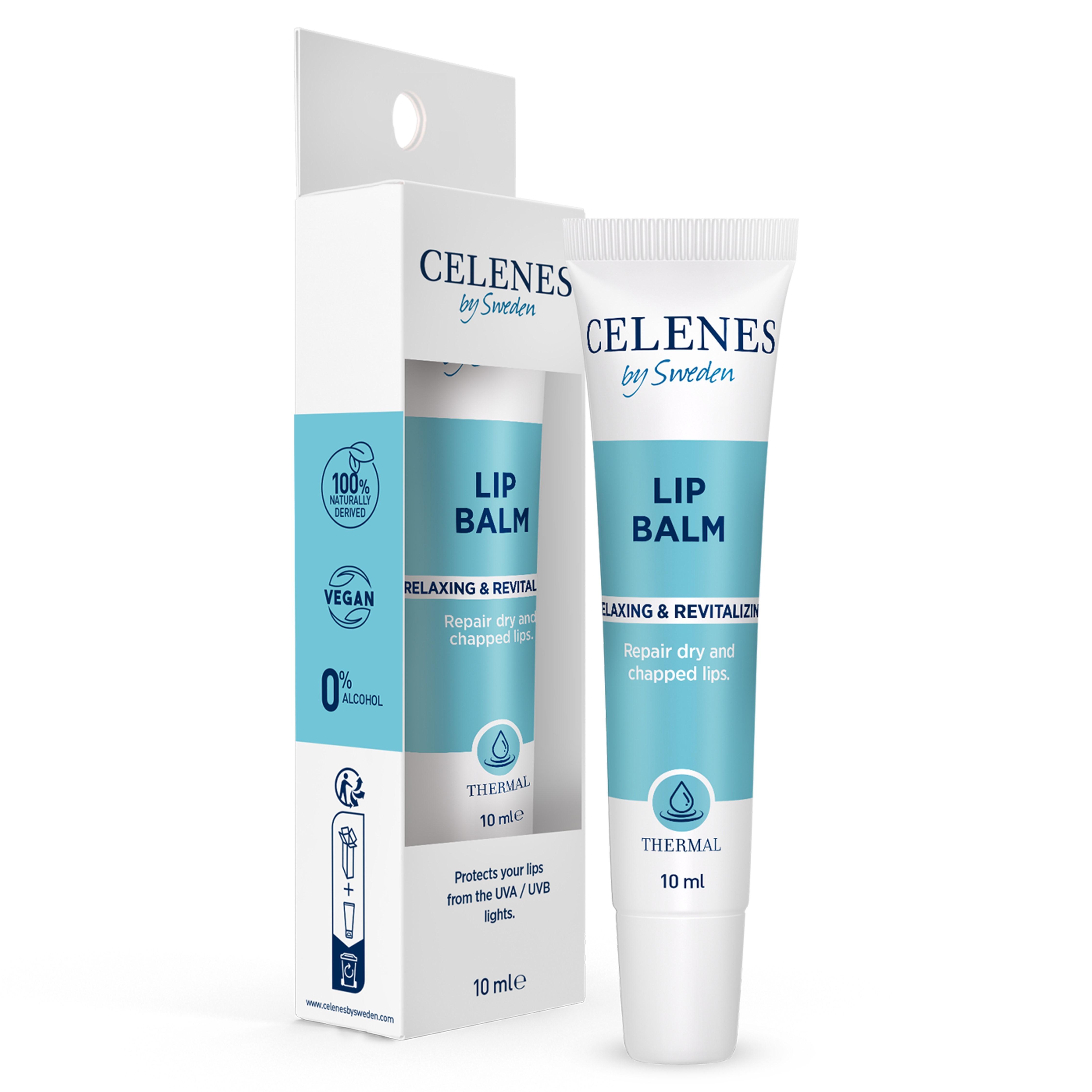 CELENES THERMAL LIP BALM RELAXING   REVIALIZING