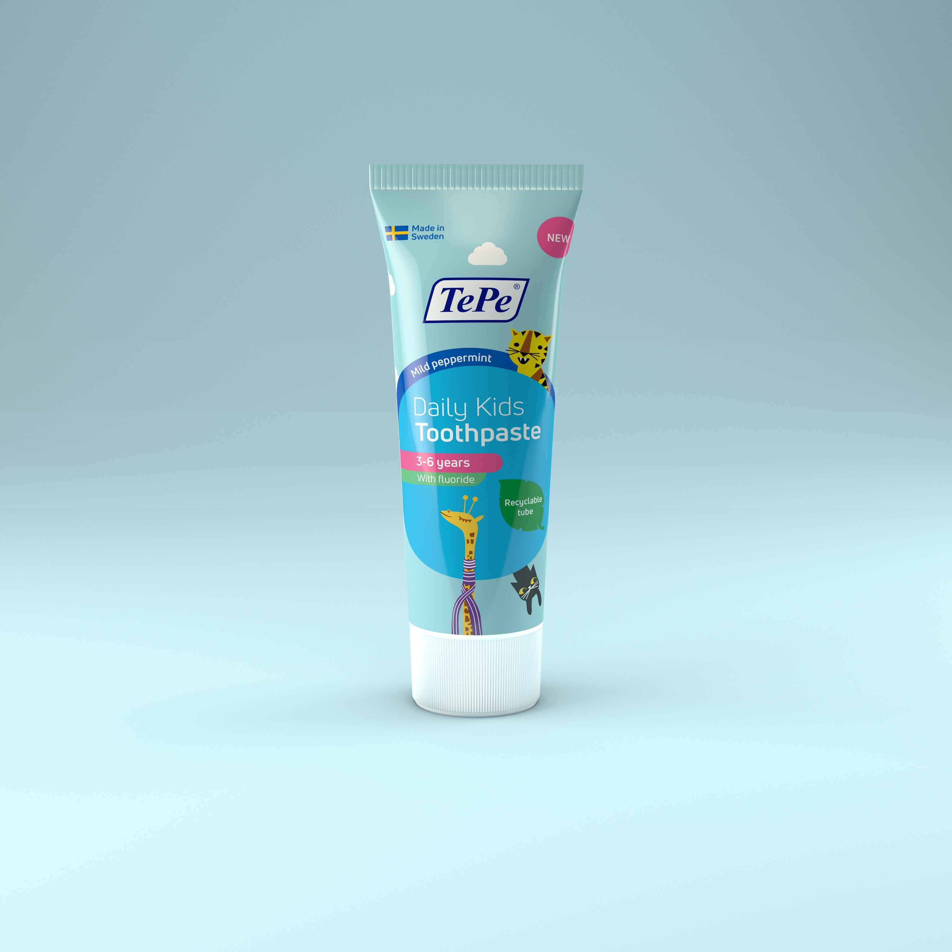TEPE TANDPASTA DAILY KIDS 3-6 JAAR