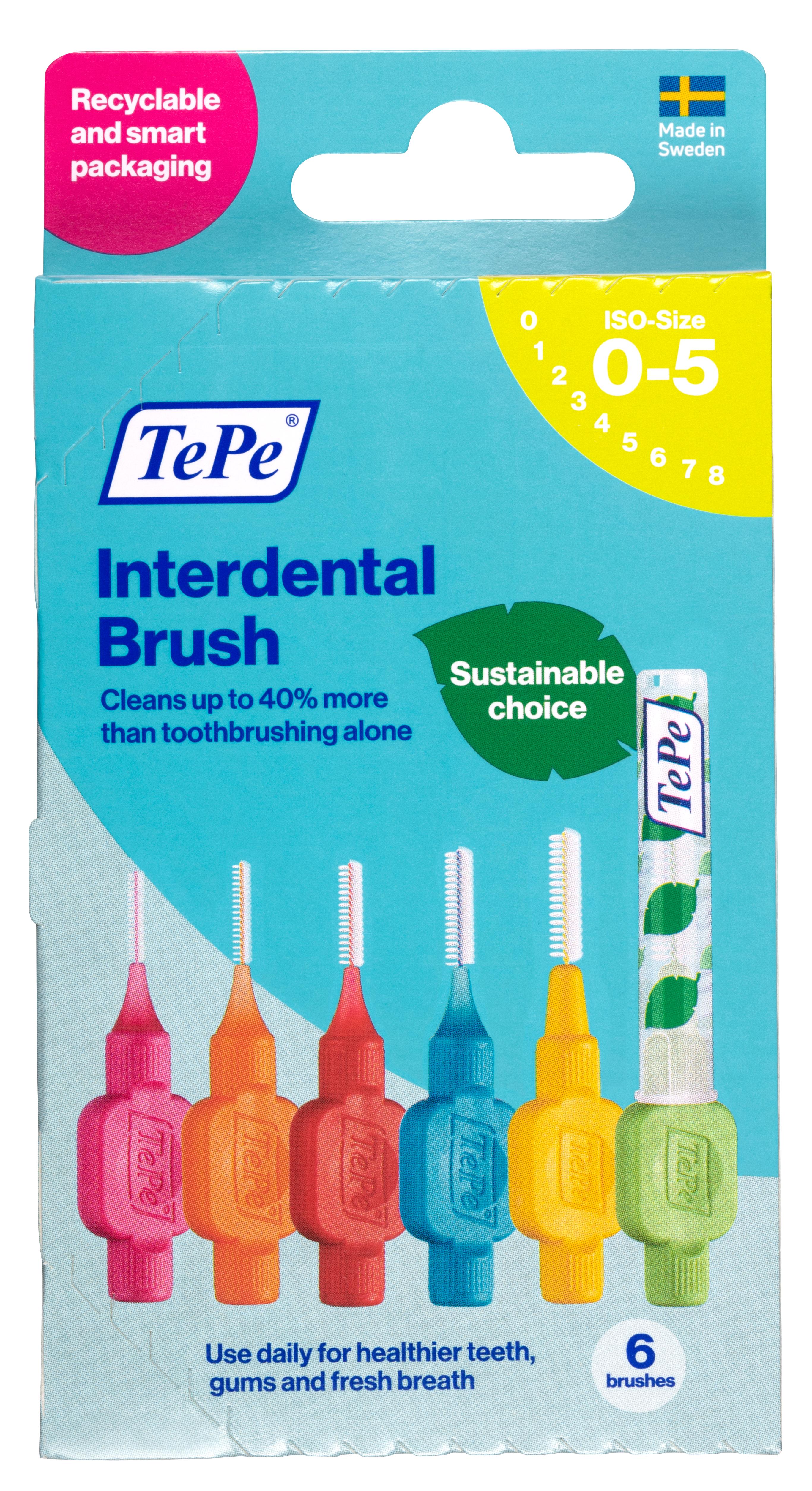 TEPE INTERDENTALE RAGERS GEMENGD (ROZE T/M GROEN)