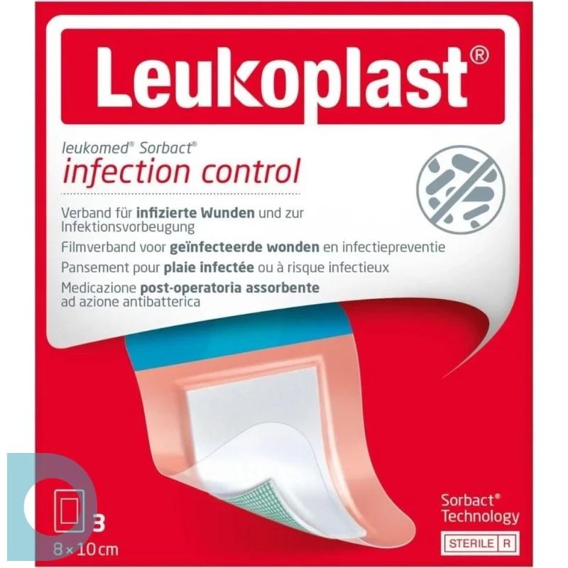 LEUKOPLAST LEUKOMED SORBACT 8X10 CM