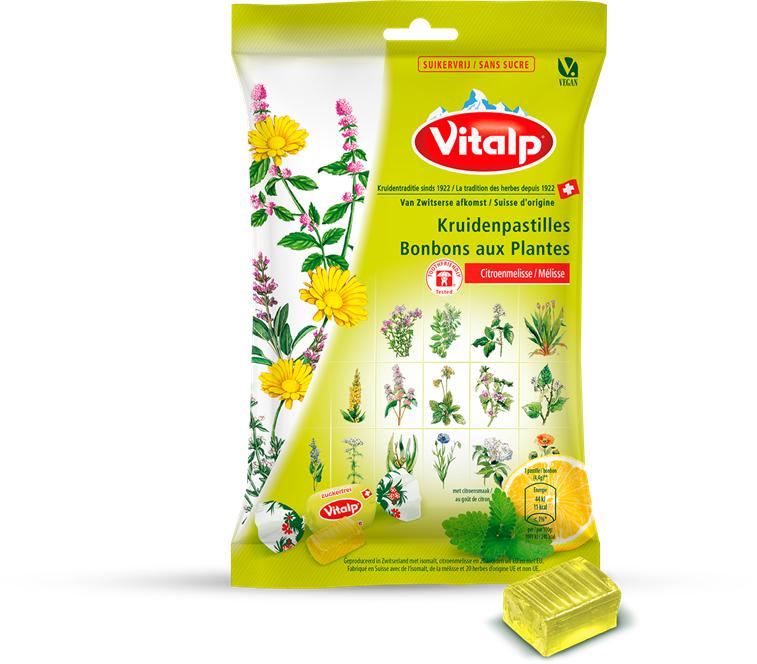 VITALP CITROENMELISSE SUIKERVRIJ