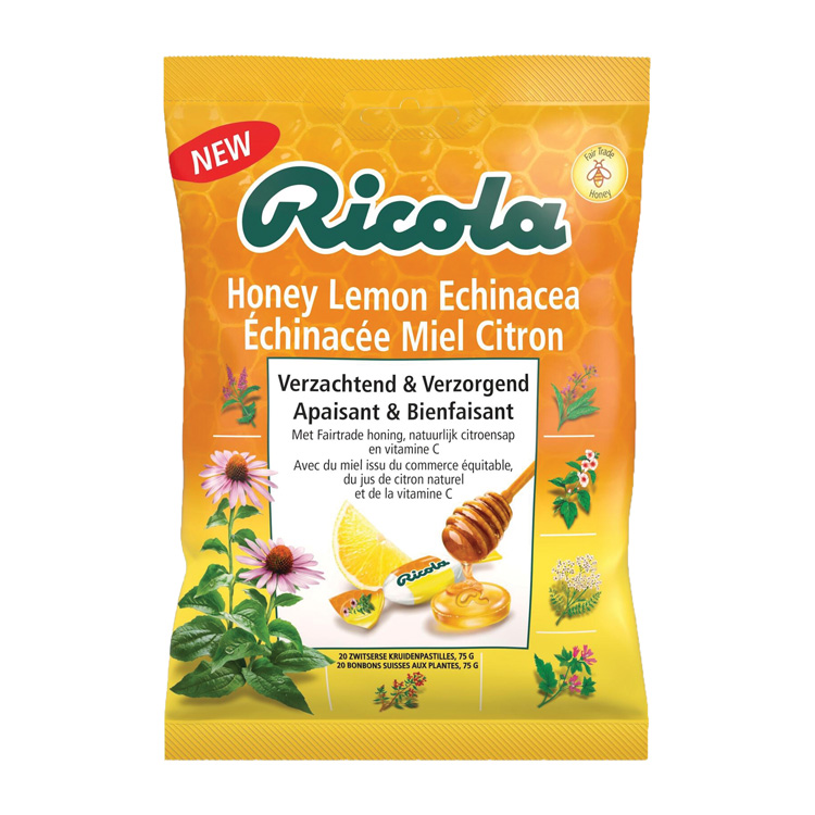 RICOLA ZAKJE HONEY LEMON EUCHANICEA